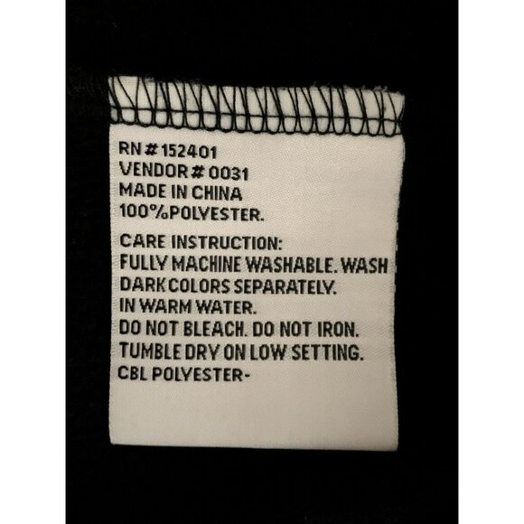 The Weather Co. Mens Golf Fleece Pullover Sweater Jacket Black & Gray XL - Picture 13 of 13